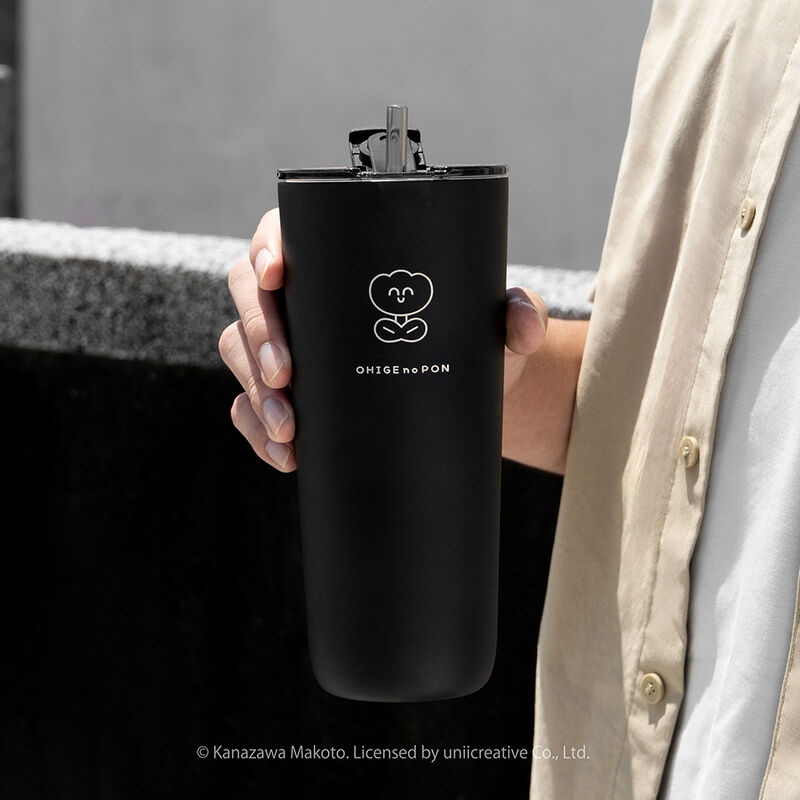 iN Z 飲料杯-胡子碰碰小花款, , hi-res image number null